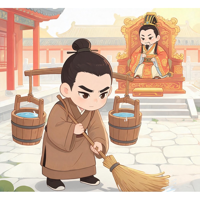 做奴仆受辱