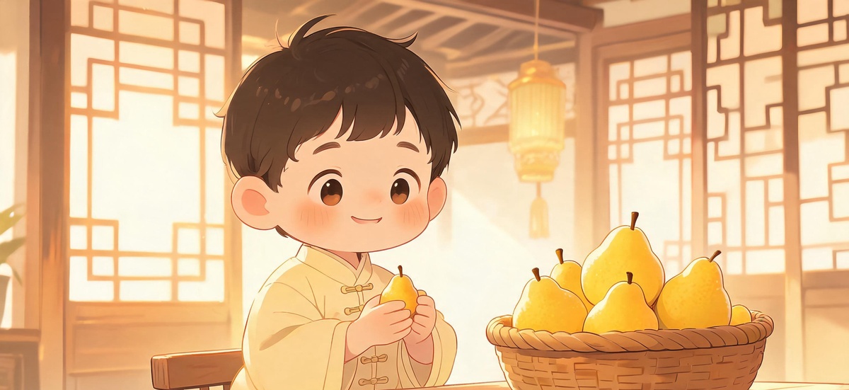 孔融让梨